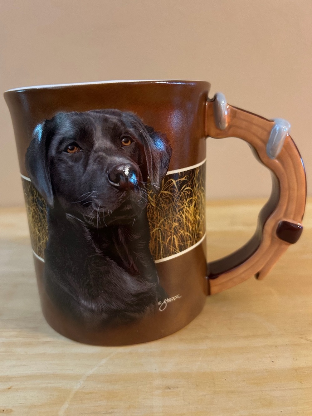 Black Labrador Coffee Mug - Picture 3 of 4